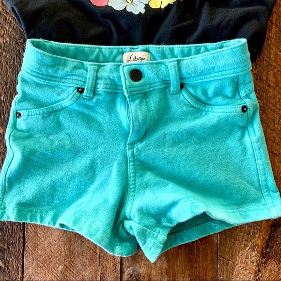Turquoise SHORTS (only) - Picture 2 of 3